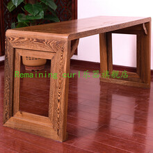 红木古琴桌凳两件套 中式仿古实木琴台古筝琴桌 鸡翅木古琴桌 单桌（132*50*66cm） 整装