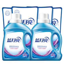 蓝月亮深层洁净护理洗衣液（薰衣草香）护衣护色2kg*2瓶+500g*4袋