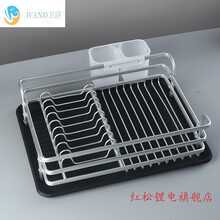 碗架沥水厨房碗碟架架小型太空铝放收纳晾碗盘日式餐具盘子置物架 银色