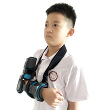 ZOTOYL可调肘关节固定支具前臂吊带支架上肢手臂胳膊骨折保护康复支具 儿童（右） 均码