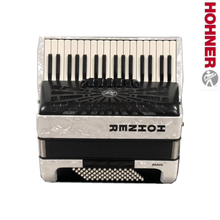 全新HOHNER德国霍纳手风琴120 96 80 72 60贝初学演奏琴考级键盘手风琴定制款 72贝斯白色