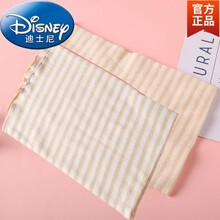 迪士尼0-5岁小孩夏天穿的肚兜婴儿棉肚围婴幼儿护肚圈肚围2条装冬季加厚肚兜1-3岁防着凉肚兜睡眠好 彩棉绿+彩棉棕 单层24CM