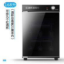 嘉容红酒杯葡萄酒杯消毒柜家用商用大容量单门小型高脚杯架倒挂酒庄用 168升 高度86厘米