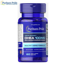 DHEA脱氢表雄酮 胶囊 100mg*60片  美国 Puritan's Pride