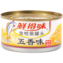 东荣堂  五香味金枪鱼罐头180g*6罐速即食吞拿鱼寿司沙拉三-明-治材料 五香味金枪鱼180g*6罐【固形物≥130g】