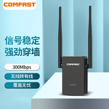COMFAST CF-WR302S 无线信号放大器 300M双天线 wifi中继器路由器AP 增强扩展器