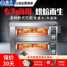 扬子（YANGZI）商用烤箱 大型烘焙烤箱商用 披萨面包蛋糕月饼地瓜烤箱 商用电烤箱 二层二盘 燃气款