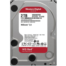 西部数据(WD)红盘 网络储存(NAS)硬盘 2TB WD20EFRX