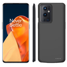 诺康士一加9背夹电池一加9Pro背夹充电宝一加9无线充电手机壳OnePlus 9充电宝移动电源保护套 一加9Pro黑色*大容量