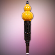 葫芦丝乐器胶木树脂降b调c调儿童学生成人初学者练习 仿天然色降B调不加盒子