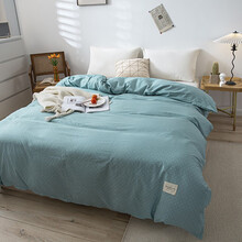 雅瑞思 简单生活全棉被套单件 高支高密单双人纯棉被套被罩 画印 150*200cm