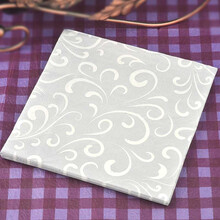 久洁  彩色餐巾纸 印花 彩色 酒店 咖啡厅 餐厅聚会用纸 灰底