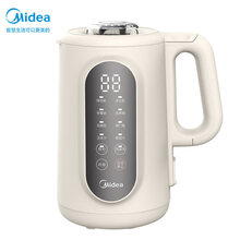 美的（Midea）豆浆机破壁机智能家用全自动小型免过滤多功能辅食 白色