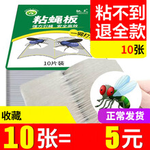 驰天 苍蝇贴强力粘苍蝇纸粘蝇板药沾蚊杀手捕捉器灭蝇子神器一扫光家用
