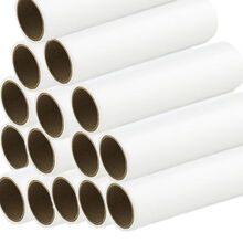 粘尘纸粘毛滚筒斜纹可撕式粘纸除尘器粘毛器粘纸卷舒捷帮 【15卷纸-16CM】无手柄