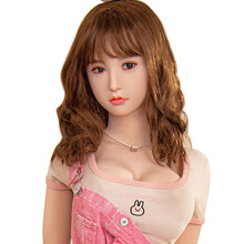 MESE魅涩  实体娃娃蜡像级全硅胶头带毛植发仿真人版免充气娃娃男用带骨架成人美女玩偶倒模情趣性用品 168cm(硅胶头+S级妆容+经络血管+套发版)