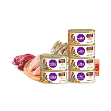 店铺] Halo自然光环无谷主食猫罐头成猫 /幼猫专用 口味可选85 /156g  *6罐装 『成猫-鸡肉+鲜虾+螃蟹味 』156g*6罐