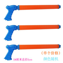 儿童水枪玩具喷水针筒式抽拉管男孩漂流大容量高压女孩呲滋打水仗 大水炮 标准配置