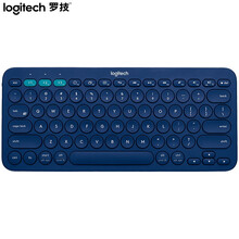 罗技（Logitech） K380无线蓝牙键盘多功能便携智能蓝牙键盘安卓苹果电脑手机 K380蓝色