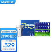 WonderLab 益生菌成人 小蓝瓶益生元益生菌冻干粉 白芸豆膳食纤维粉礼盒