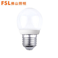 FSL佛山照明LED灯泡家用节能超亮3W大口E27白光6500K明珠三代 10支装