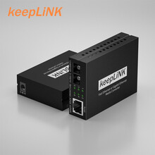 keepLINK KP-9000-33-1FX1TX-SC2KM 百兆多模双纤光纤收发器 光电转换器