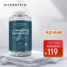Myprotein 左旋肉碱片 180粒/瓶