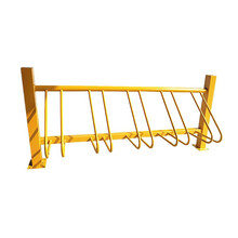 【工来工往】自行车停车架定制高80CM宽2M5卡位黄色黄色 定制