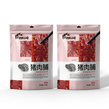 靖江猪肉脯1斤/500g肉类网红零食小吃的猪肉干100g休闲食品 原味200g袋装(净含量)
