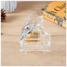 曲漾 发条音乐盒八音盒天空之城创意儿童生日礼物女生女友女孩小礼物 钢琴( 天空之城)