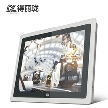 得丽珑 工控一体机工业电脑电容电阻触摸屏嵌入式 工位机上位机PLC组态人机界面 12英寸电容纯平款 赛扬四核/4G/64G/WIFI/双网口