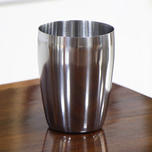 咖啡接粉杯 电动咖啡磨豆机接粉杯正晃行小飞鹰小飞马不锈钢接粉器闻香杯 宽口粉杯