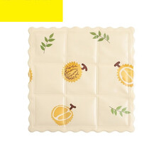 宠物冰垫做屁股垫凉垫猫冰袋坐垫狗狗夏咪夏季软车用防暑垫子。 榴莲【九宫格 免注水】