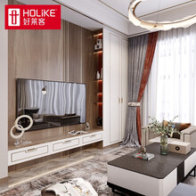 好莱客整装定制 轻奢新中式大衣柜电视柜入户玄关鞋柜卧室客餐厅全屋家具定做 预付订金