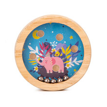 儿童重力掌上平衡迷宫走珠滚珠益智智力游戏耐心专注力训练玩具 大象