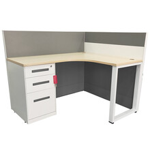 姬氏金都 办公桌椅组合职员桌现代简约办公家具员工屏风办公桌工位