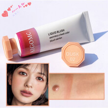 液体腮红液膏裸妆自然红女提亮肤色单色韩国豆沙色 02 DUSK 丝袜裸