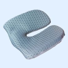 男性防前列腺保护坐垫预防男士专用坐炎中间镂空减压座垫久坐透气款 坐垫-浅灰色