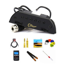 SKYSONIC 天音拾音器A710A810民谣木吉他拾音器T902打板T903免开孔无线扩音 T903+6米链接线+赠品