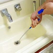 乐喏 下水道疏通器通马桶卫生间塞家用工具捅地漏手动钢丝管道疏通 通通乐2米