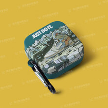 韵宁 小米se耳机保护套air2se无线蓝牙耳机套Air2 SE保护壳可爱卡通充电仓盒防摔创意情侣潮 小米Air2SE【冰川碎石潮鞋】