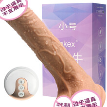 Nakex小号仿真假阳具女用自慰器女性成人用品情趣玩具震动电动棒男生殖阳器女士房事自卫全自动伸缩炮机 无线遥控电动加温小号旋转振动炮击