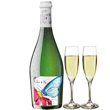 超市	
【DOCG级起泡白葡萄酒】意大利进口莫斯卡托阿斯蒂Moscato D'Asti（买2箱配香槟杯2个） 单支装+配2香槟杯