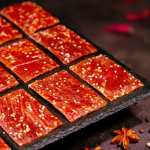 猪肉脯500g靖江猪肉干大片一斤散装蜜汁味香辣味猪肉铺肉干肉脯零食 猪肉脯 香辣味 250g*2 两包共一斤