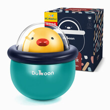 儿童玩具小鸡不倒翁宝宝大号早教安抚婴儿摇铃男孩女孩益智玩具0-3岁 萌鸡不倒翁【蓝色】