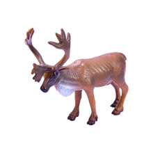 wenno仿真动物模型儿童玩具摆件男女孩生日礼物恐龙长颈鹿小狮子小老虎小象玩具 麋鹿