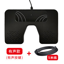 USB脚踩控制器曲谱翻页游戏B超踏板开关按键可模拟键盘鼠标 有声款 5米线