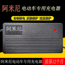 阿米尼电动车电瓶充电器36V48V12Ah60V20AH72V30AH64V14AH专用原装 48V12AH  T型三孔