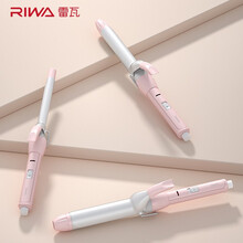 雷瓦 (RIWA)男女通用羊毛卷蓬松卷发棒夹板男士刘海烫发短发泰迪卷小大卷RB-8100 坚果油温控版16mm-芭比卷