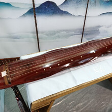 琴仙手工古琴演奏级朱砂大蕉叶式